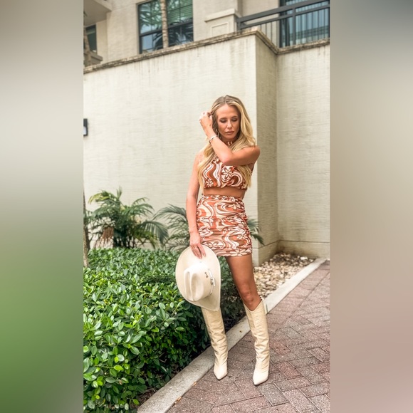 Two piece marble matching set - Picture 6 of 8